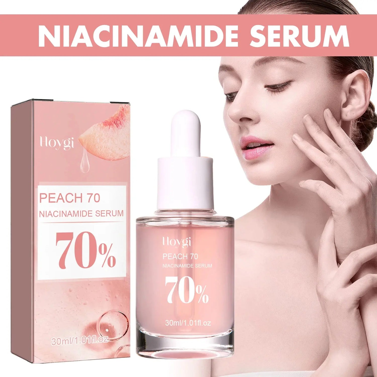 Sérum Niacinamide à la pêche- Pure&Glam